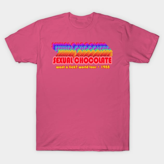 Sexual Chocolate Tour T-Shirt by PopCultureShirts